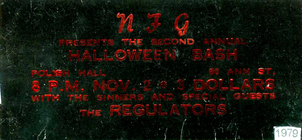 mylifeinconcert.com NFG Regulators Sinners London Ontario 1979