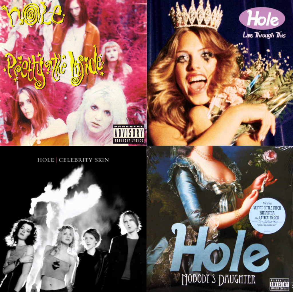 HOLE album covers mylifeinconcert.com