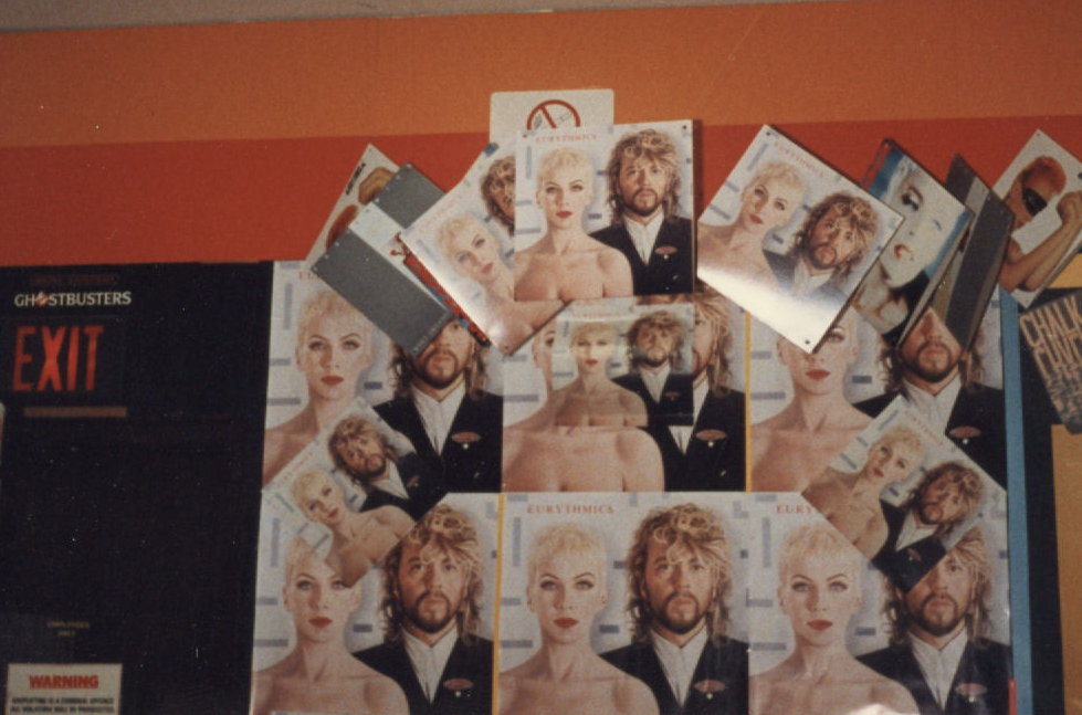 Eurythmics display, 1986, mylifeinconcert.com, I Quit!