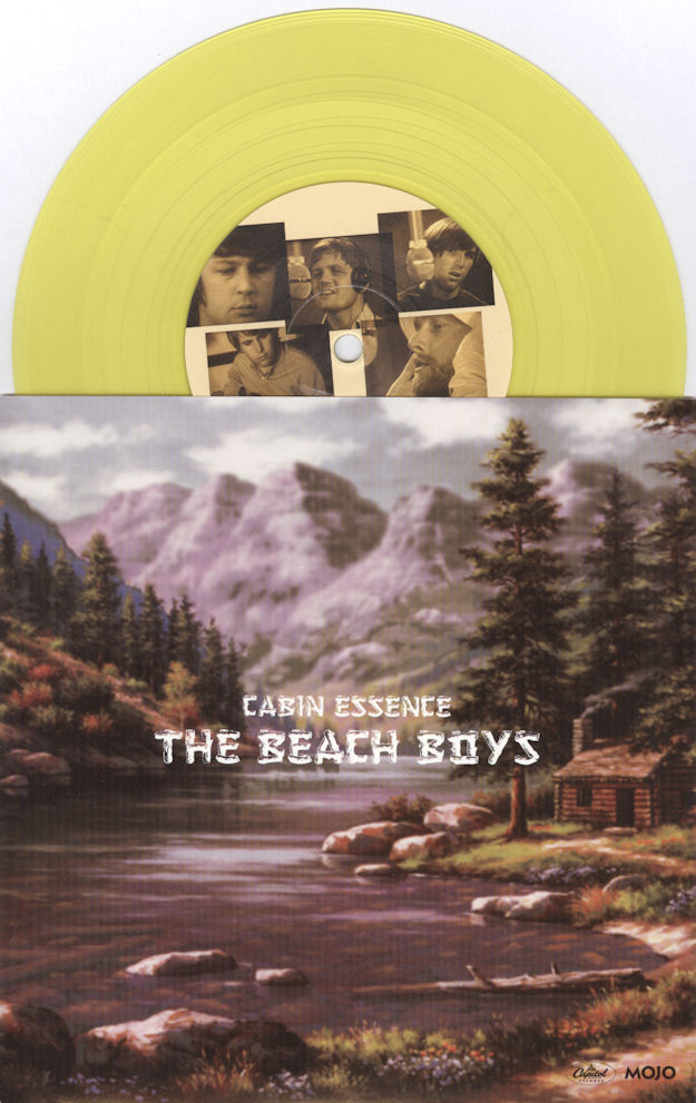 The Beach Boys Cabin Essence MOJO gold vinyl 45 VariousArtists