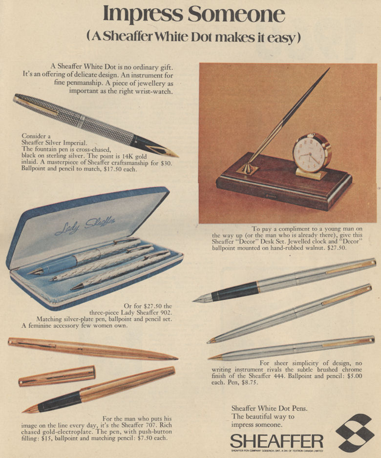 CanMag Dec 69 sheaffer pens BLOG