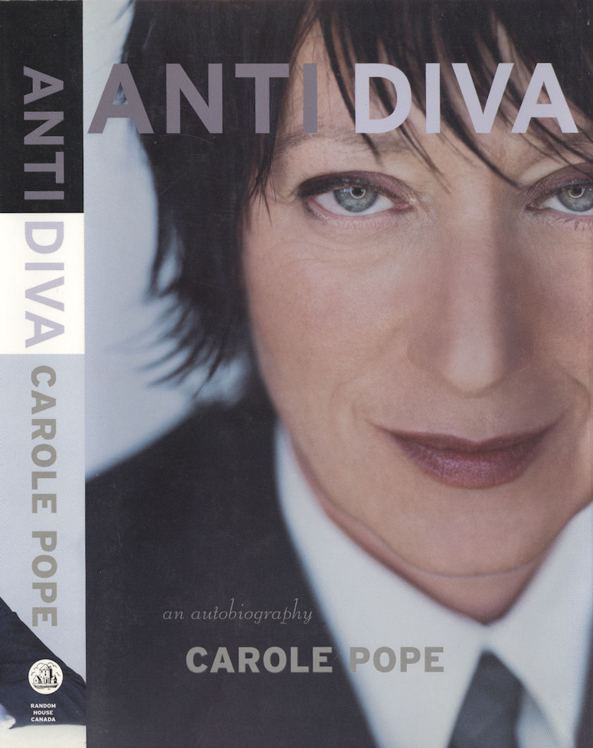 Carole Pope Anti Diva Cover and Spine