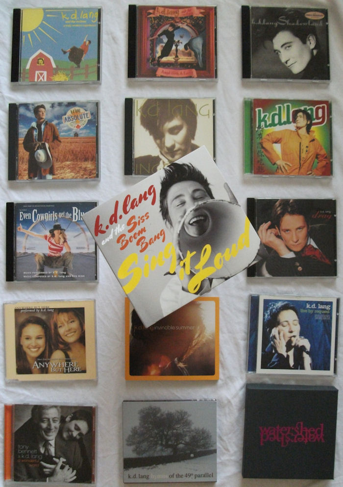 kd lang catalogue 1984 to 2011 BLOG