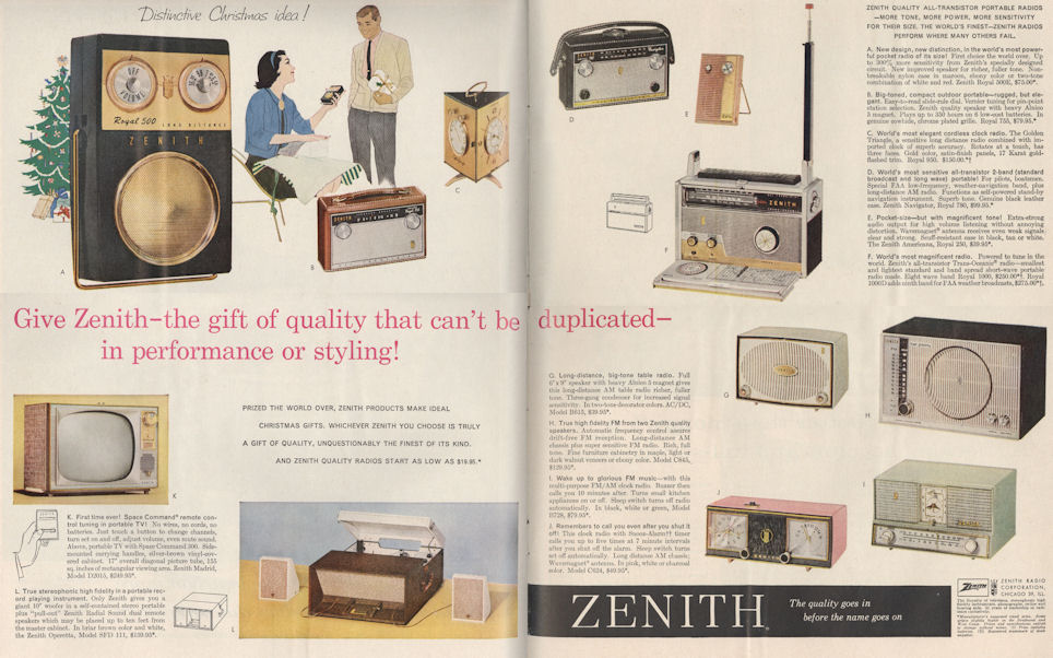 Life Nov 59 Zenith products BLOG