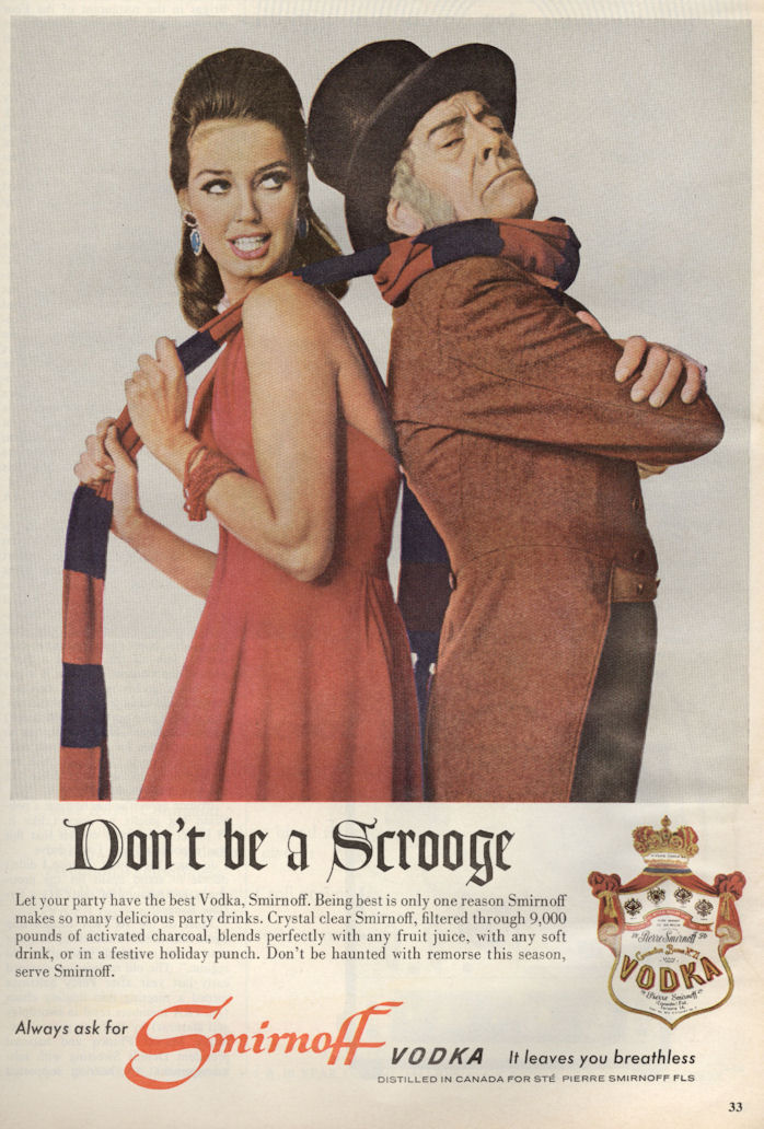 Macleans Dec 65 Smirnoff Don't Be A Scrooge BLOG