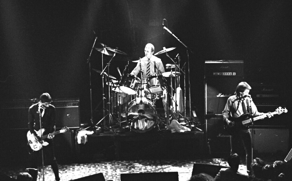 The Jam onstage at the Rex Danforth Theatre, Toronto, April 10, 1979, mylifeinconcert.com