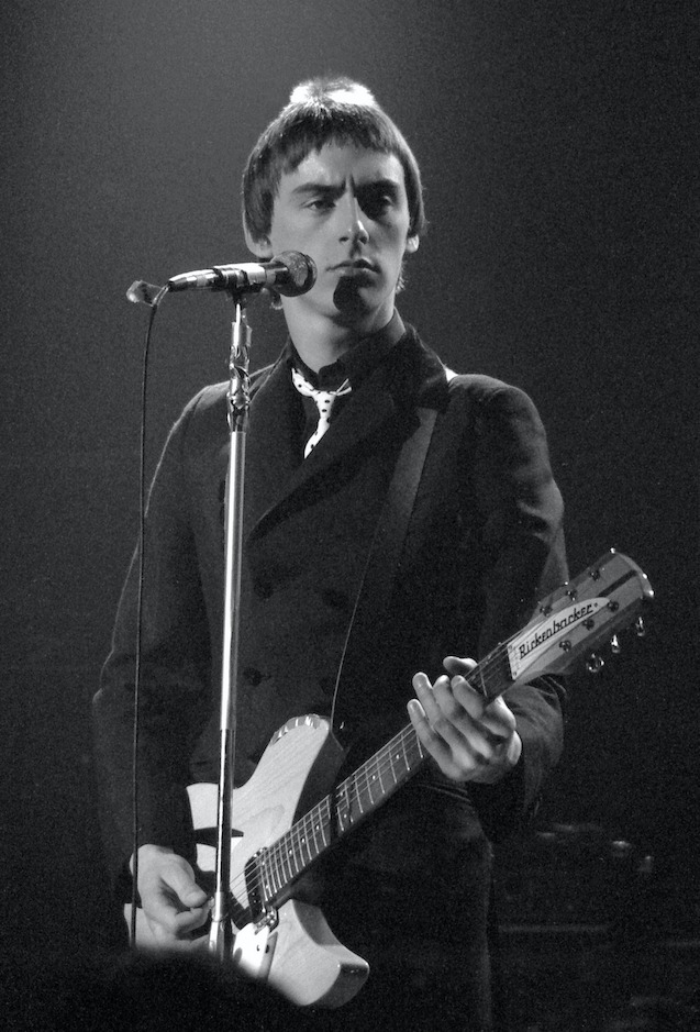 Paul Weller onstage at the Rex Danforth Theatre, Toronto, April 10, 1979, during The Jam's set, Rob Gliddon, mylifeinconcert.com