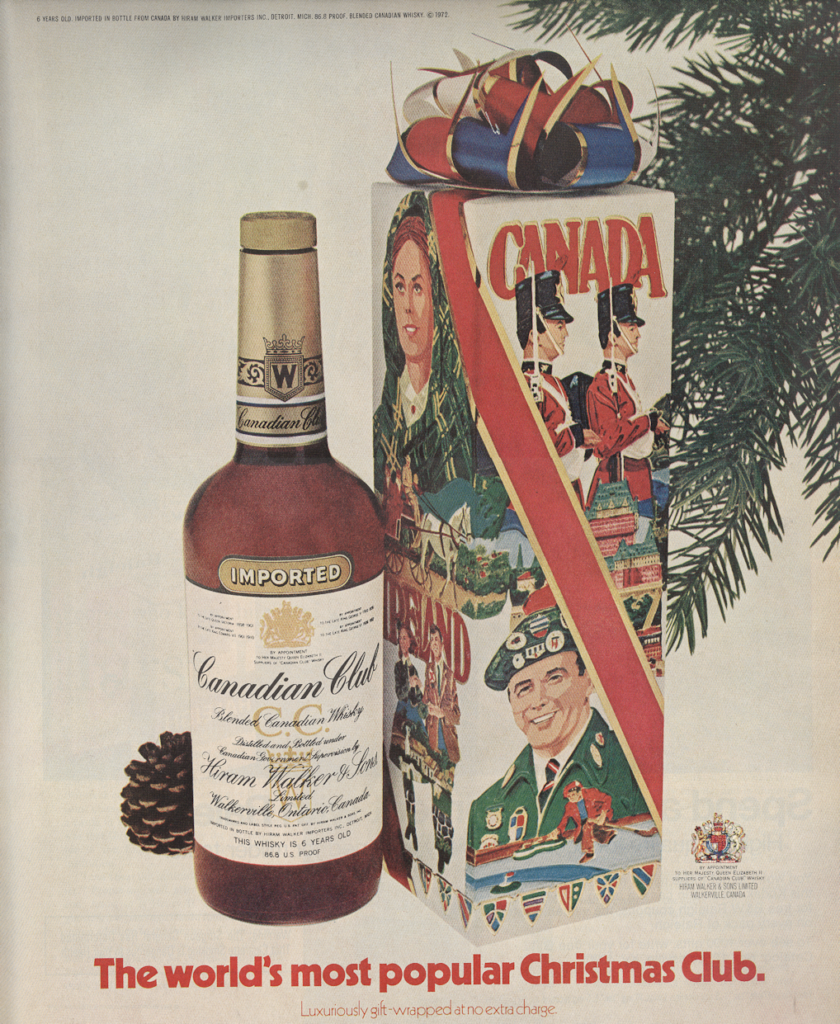 Canadian Club LIFE December 5 1972 KA-CHING-A-LING II: Christmas Advertising Highlights 1936-2003 mylifeinconcert.com