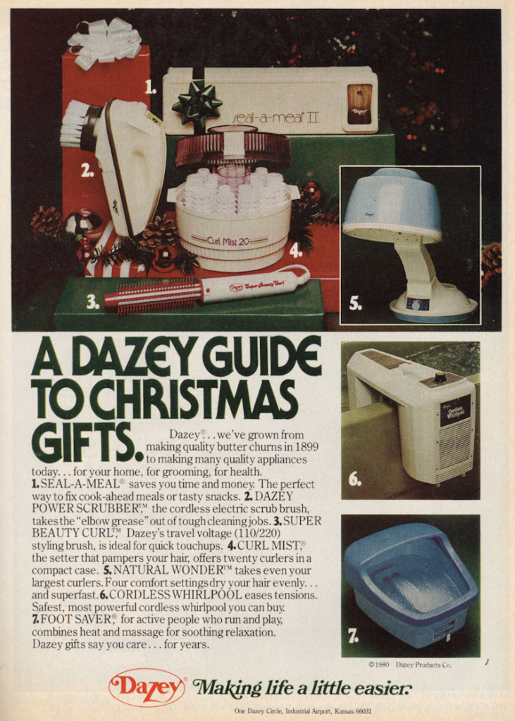 DAZEY People December 1980 KA-CHING-A-LING II: Christmas Advertising Highlights 1936-2003 mylifeinconcert.com