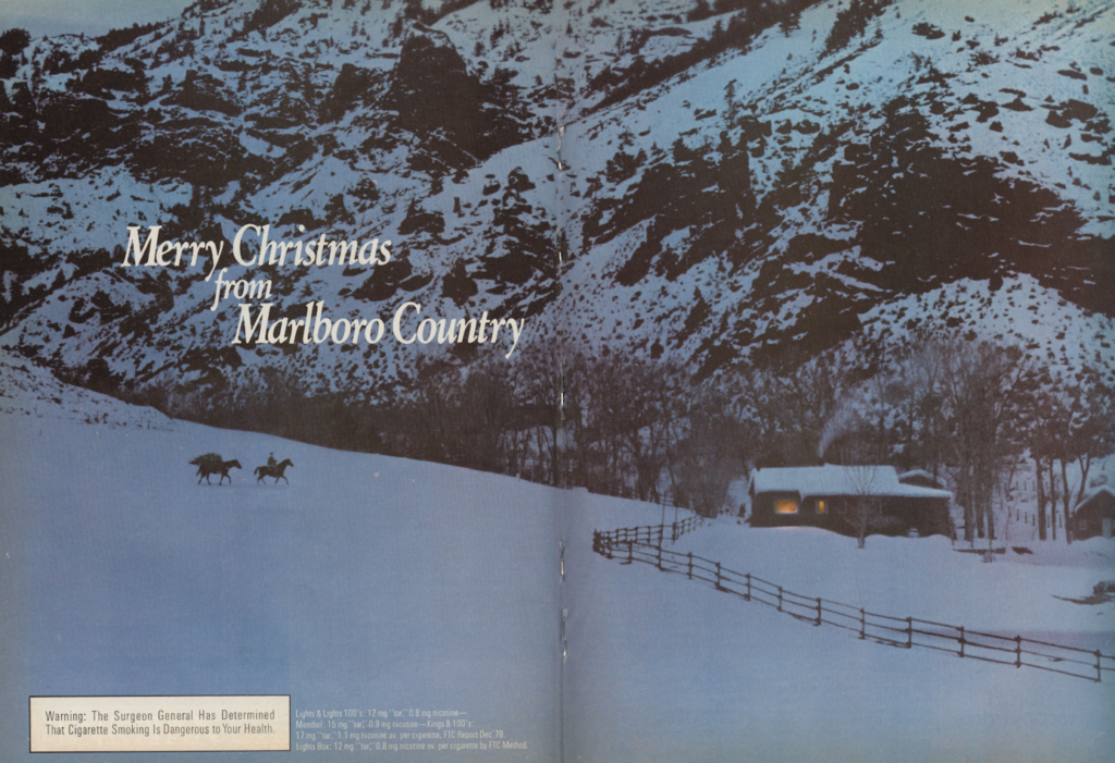 MALBORO People December 1980 KA-CHING-A-LING II: Christmas Advertising Highlights 1936-2003 mylifeinconcert.com