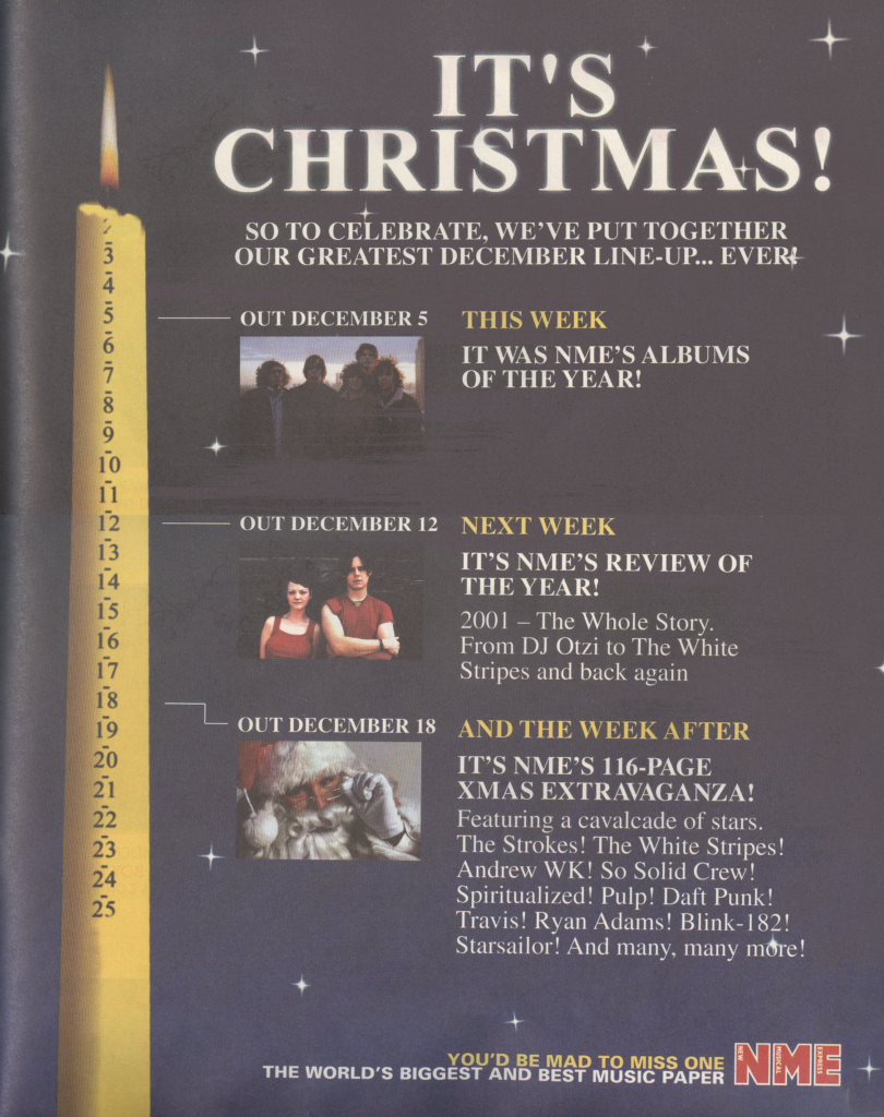 NME December 2001 KA-CHING-A-LING II: Christmas Advertising Highlights 1936-2003 mylifeinconcert.com