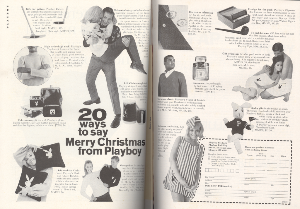 Playboy gifts PLAYBOY December 1968 KA-CHING-A-LING II: Christmas Advertising Highlights 1936-2003 mylifeinconcert.com