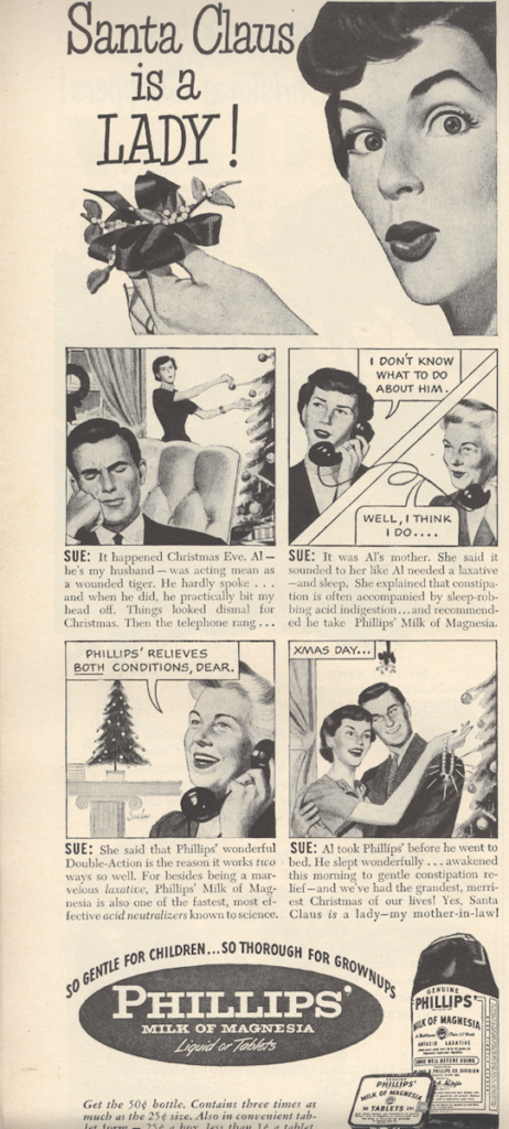 Santa is a lady LIFE December 20 1948 KA-CHING-A-LING II: Christmas Advertising Highlights 1936-2003 mylifeinconcert.com