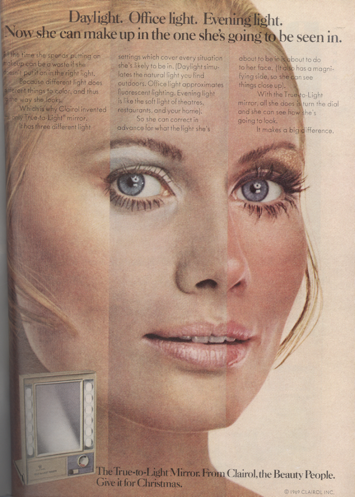 clairol mirror PLAYBOY December 1969 KA-CHING-A-LING II: Christmas Advertising Highlights 1936-2003 mylifeinconcert.com