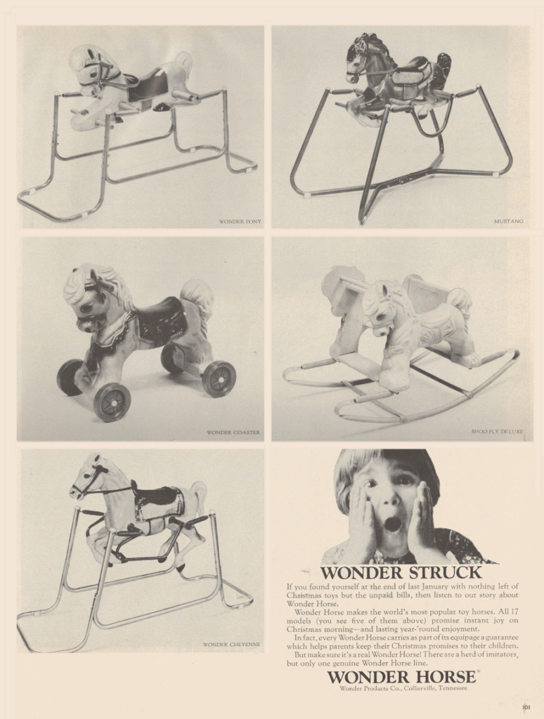 rocking horse LIFE November 17 1967 KA-CHING-A-LING II: Christmas Advertising Highlights 1936-2003 mylifeinconcert.com