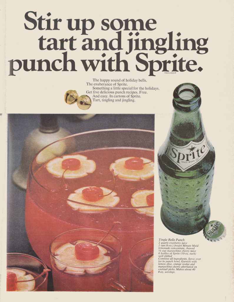 sprite LIFE November 24 1967 KA-CHING-A-LING II: Christmas Advertising Highlights 1936-2003 mylifeinconcert.com