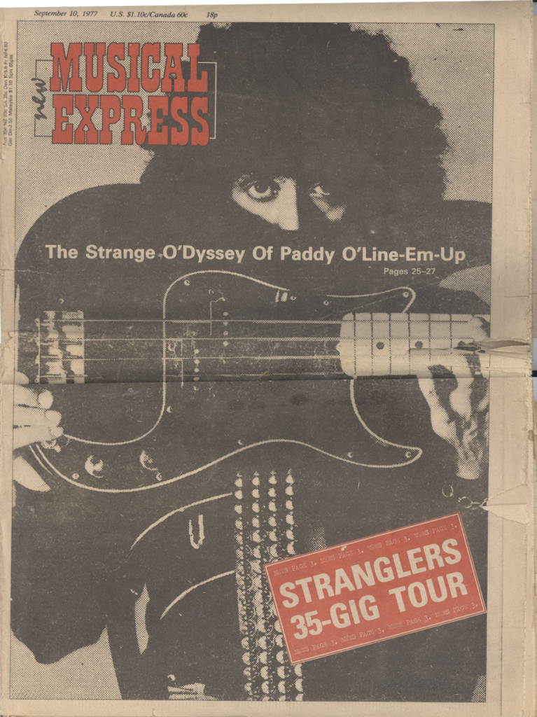 NME September 10, 1977, Phil Lynnot