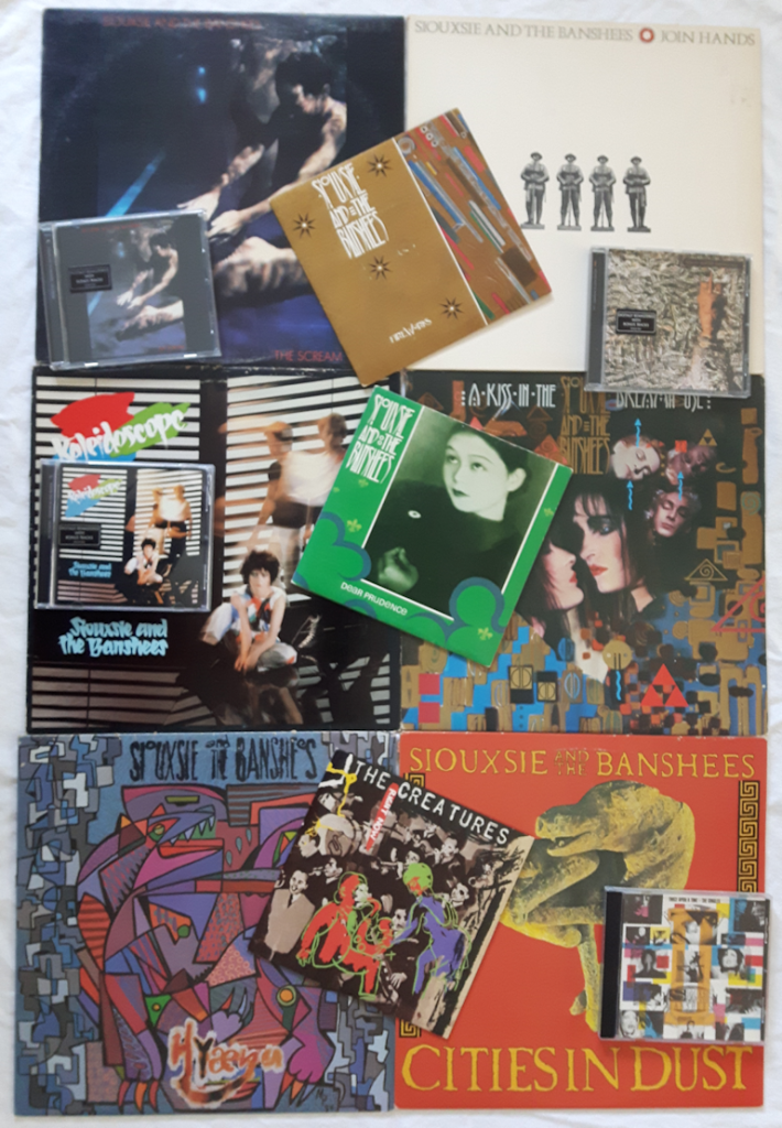My own Siouxsie/Creatures collection. mylifeinconcert.com