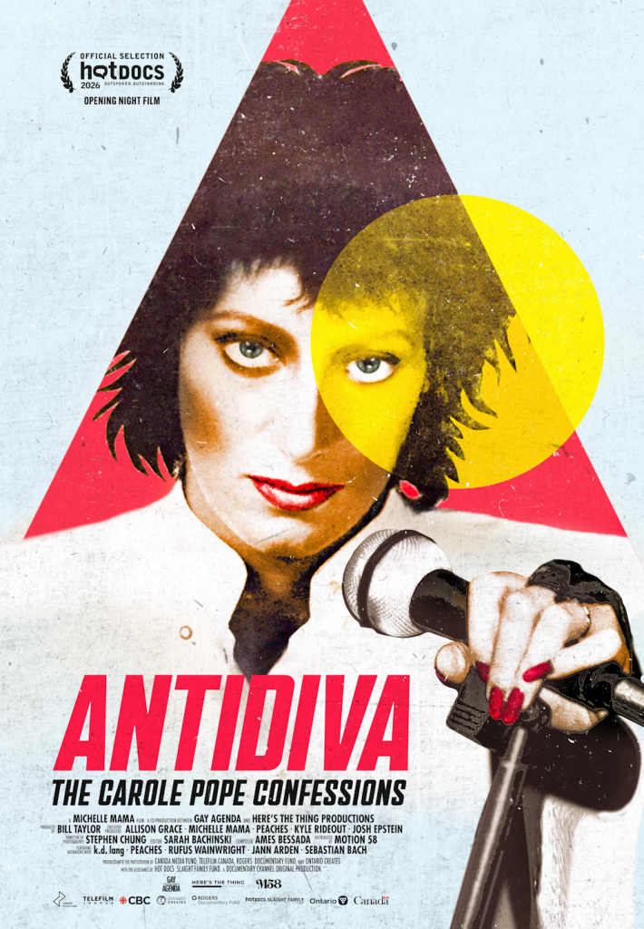 Carole Pope Anti Diva Film Poster mylifeinconcert.com